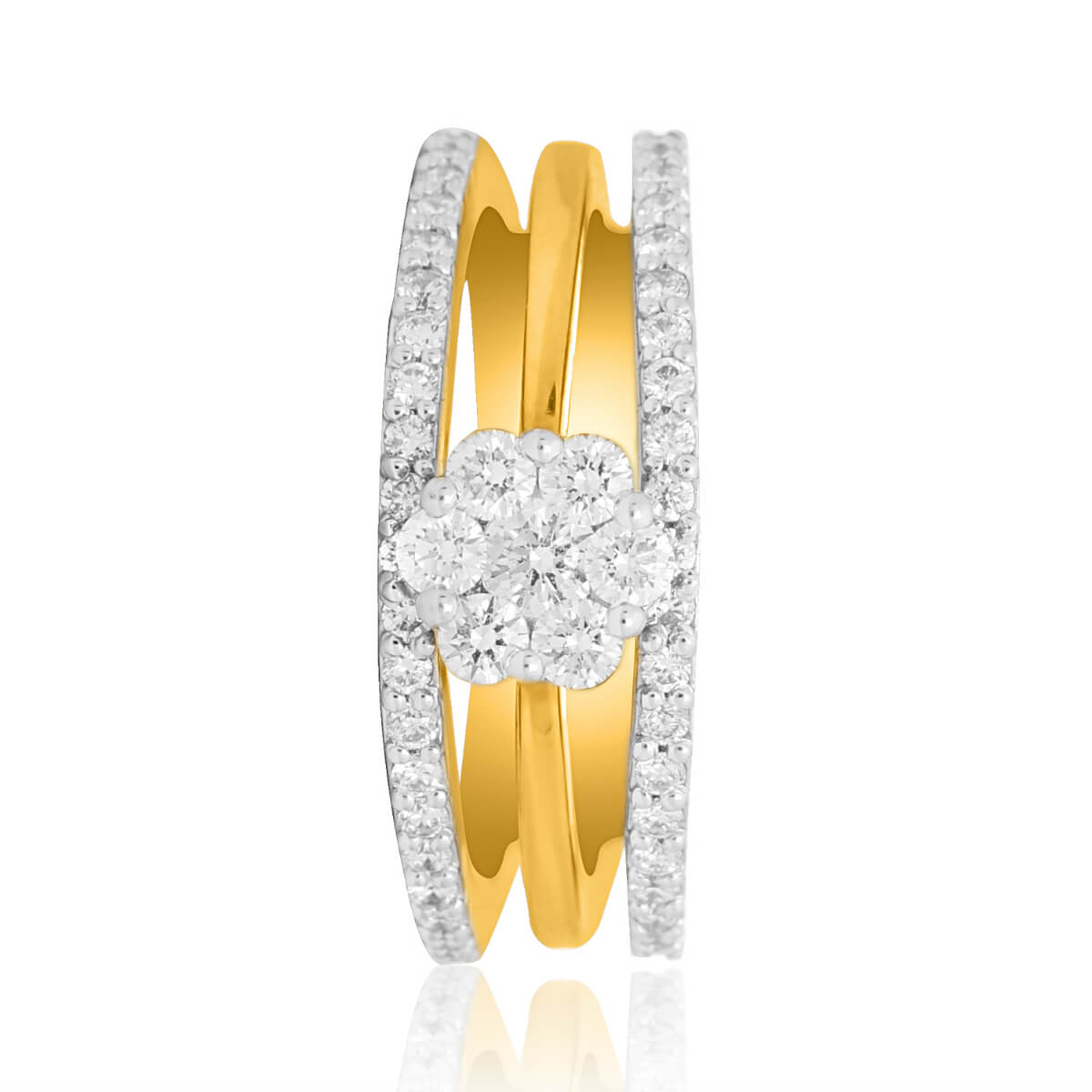 Darishta Diamond Ring with Free Gold Coin