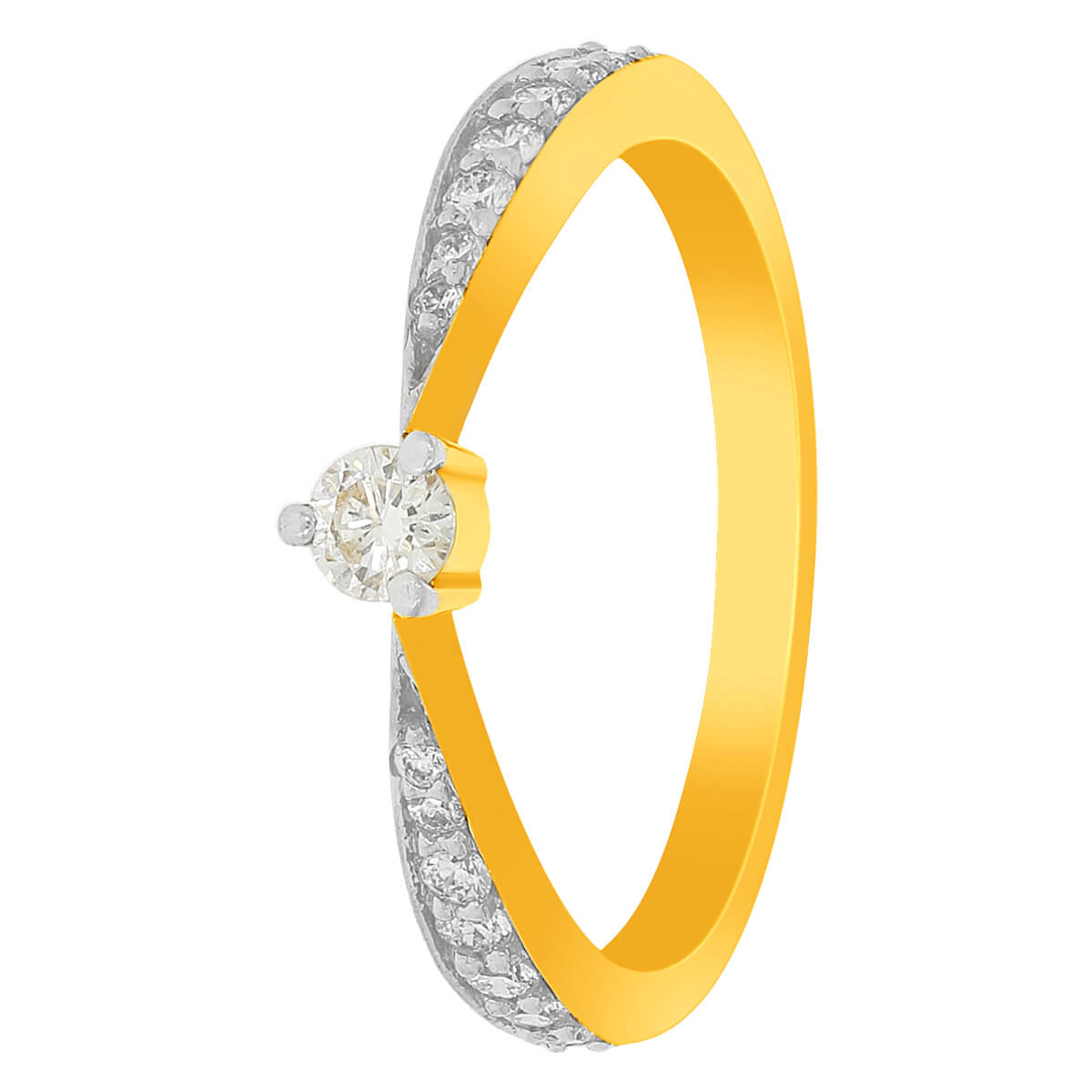 Mejistic Elegant Diamond Ring with Free Gold Coin