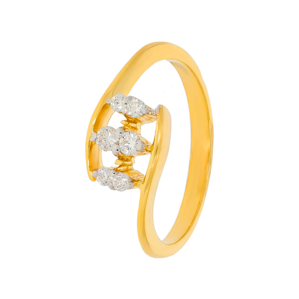 Trishvi Diamond Ring with Free Gold Coin