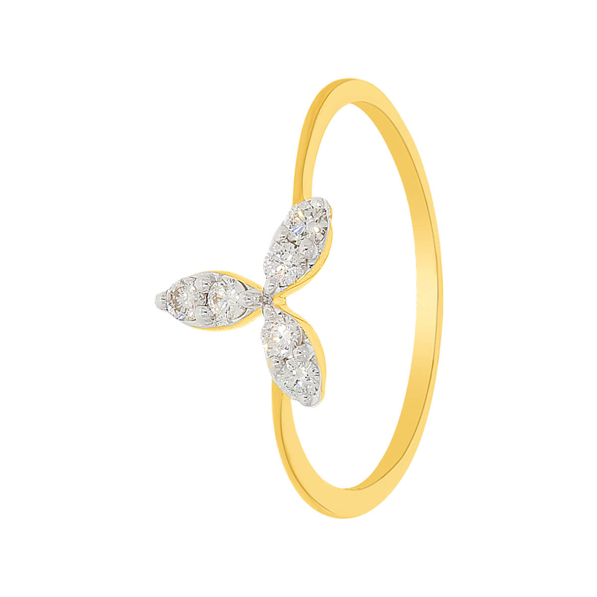 Triune Diamond Ring with Free Gold Coin