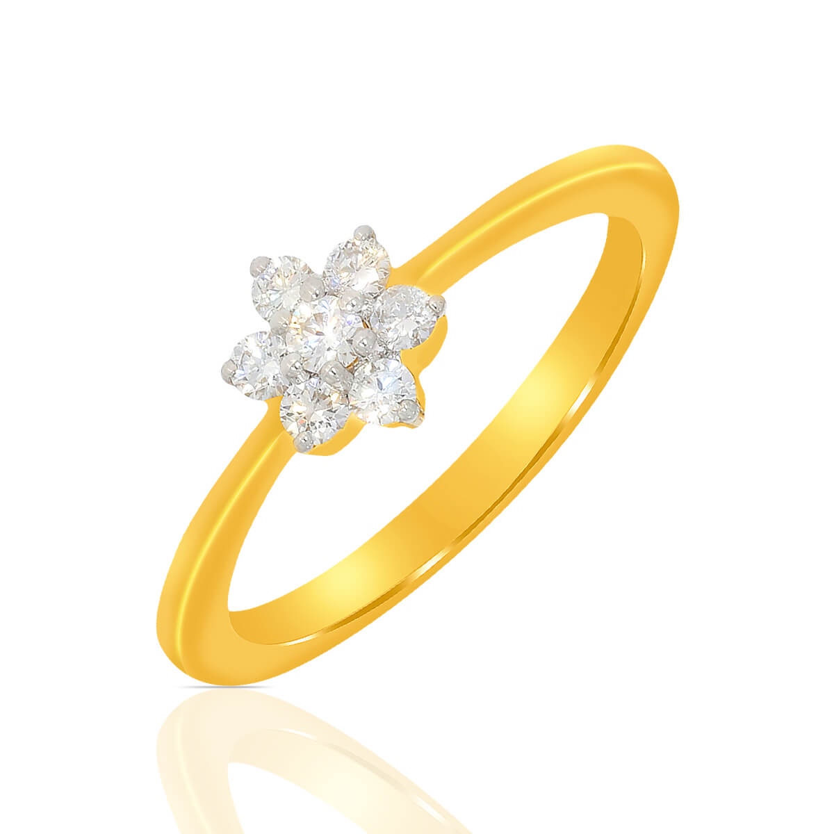 Nakshatra Diamond Ring with Free Gold Coin