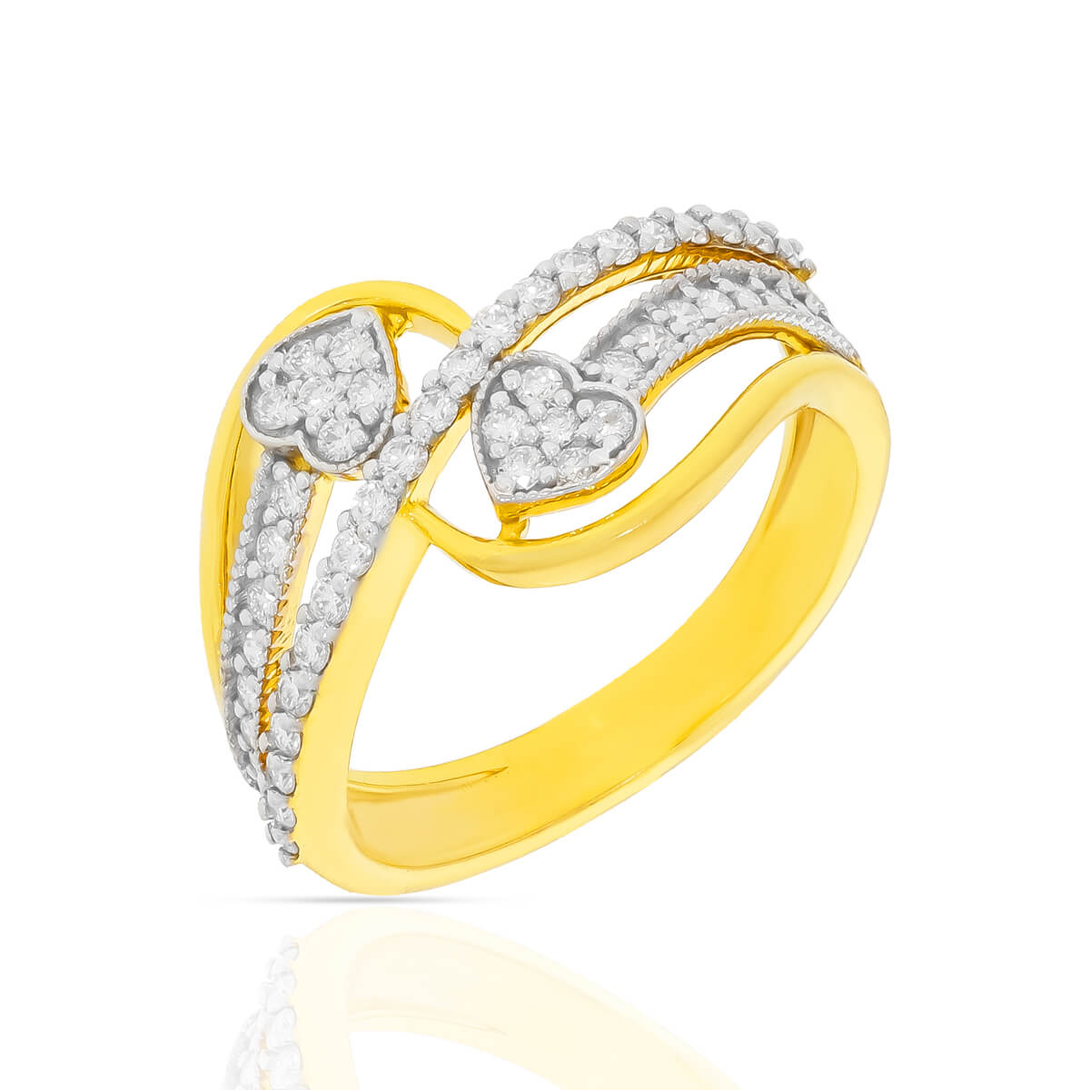 Romantic Radiance Diamond Ring with Free Gold Coin