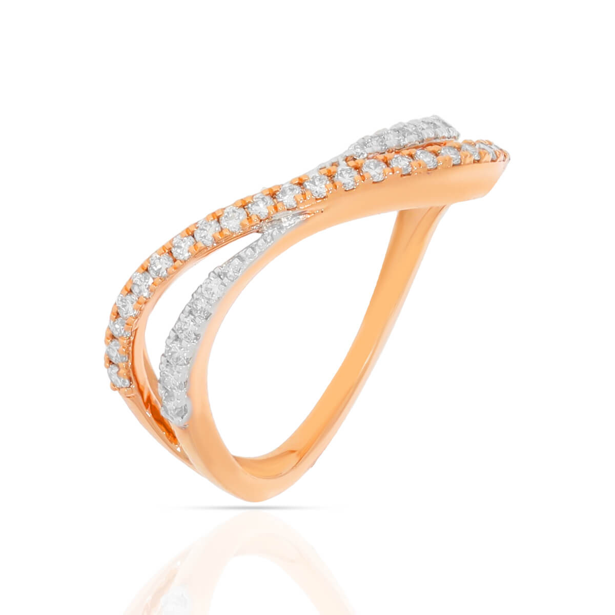 Golden Brilliance Everyday Diamond Ring with Free Gold Coin