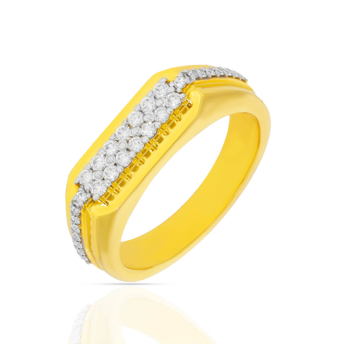 Trimaya Eternity Diamond Ring with Free Gold Coin