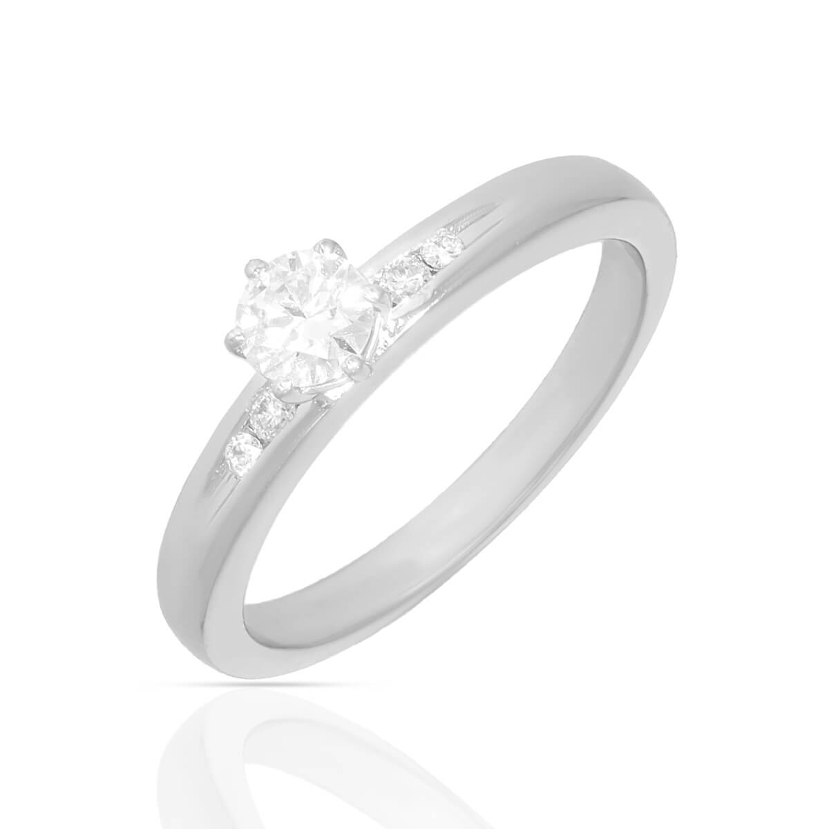 Solitaire Sparkle Diamond Ring with Free Gold Coin