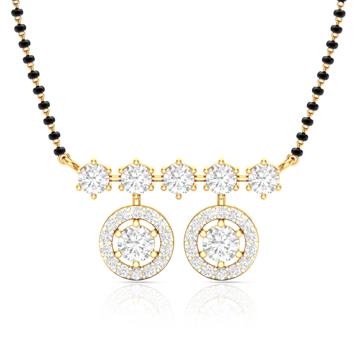 Diamond Mangalsutra Pendant