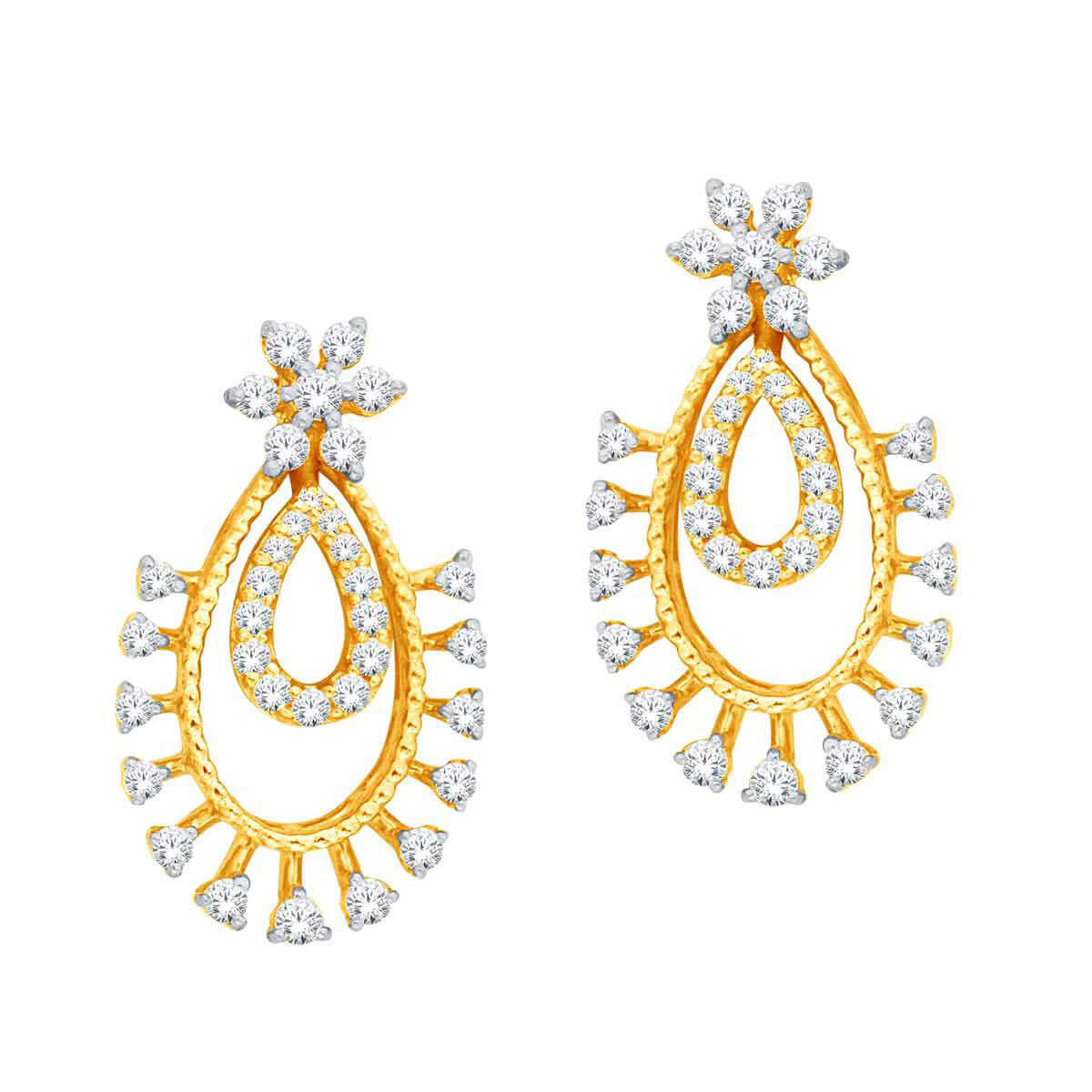 Urina Diamond Earring with Free Gold Coin