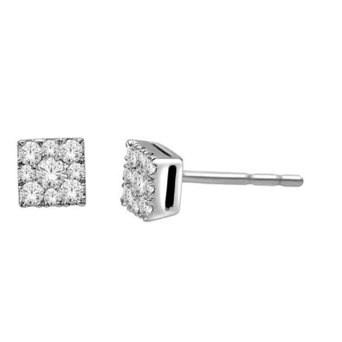 Elegance Stunning Diamond Earring