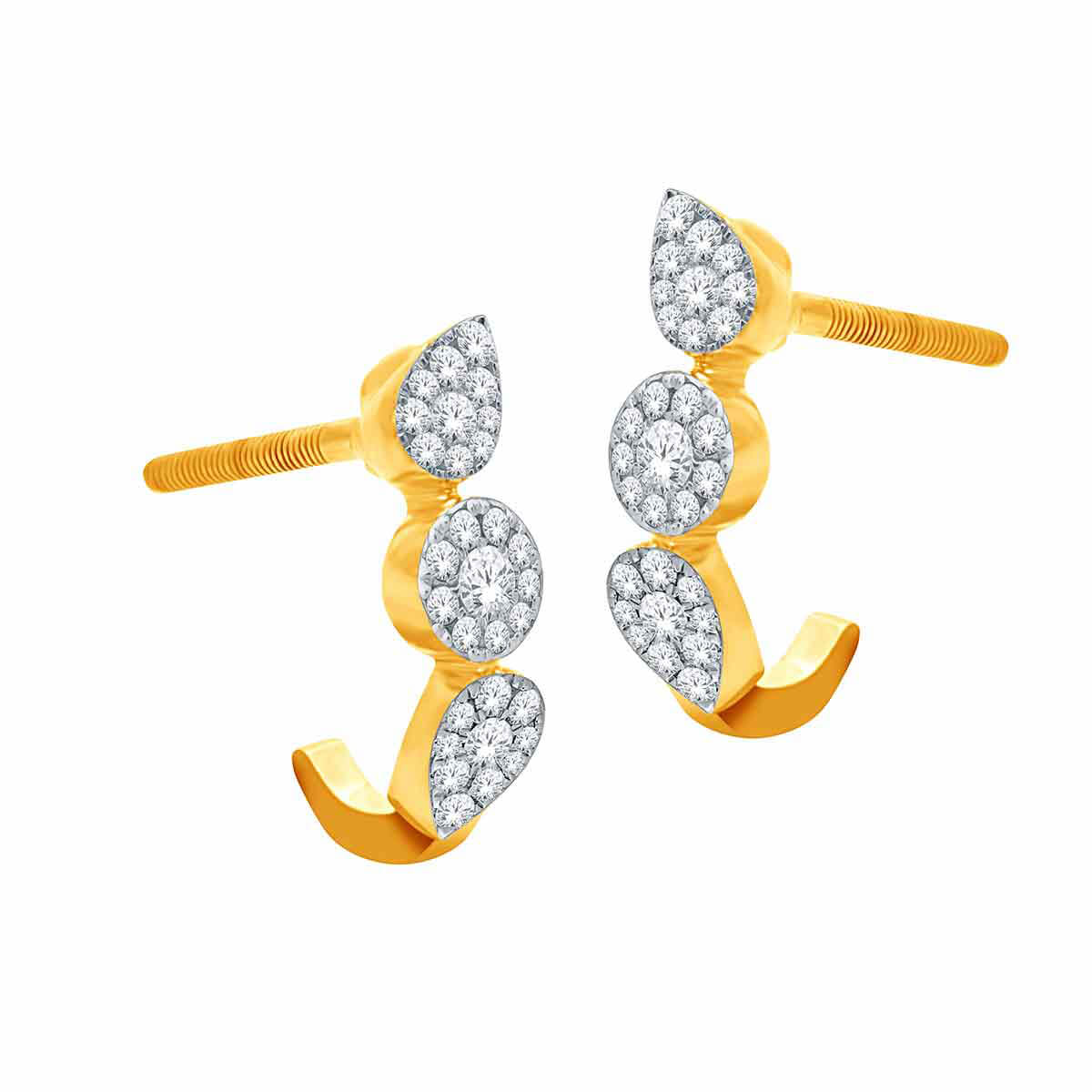 Kashika Diamond Earring with Free Gold Coin