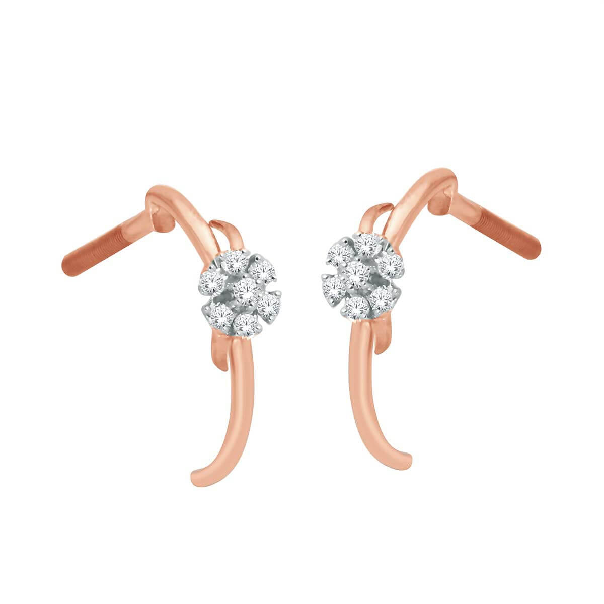 Adweta Diamond Earring with Free Gold Coin