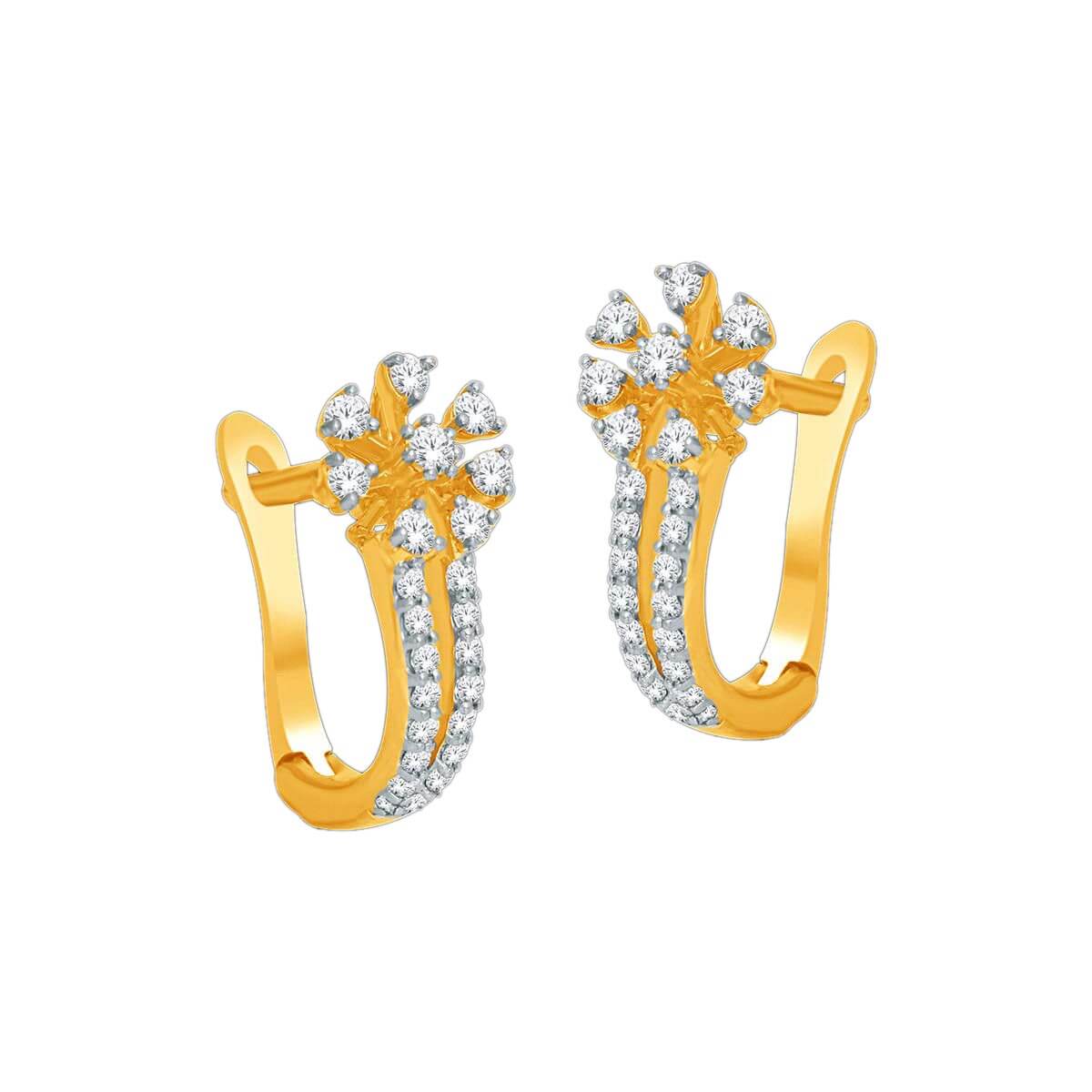 Gaurika Diamond Earring with Free Gold Coin