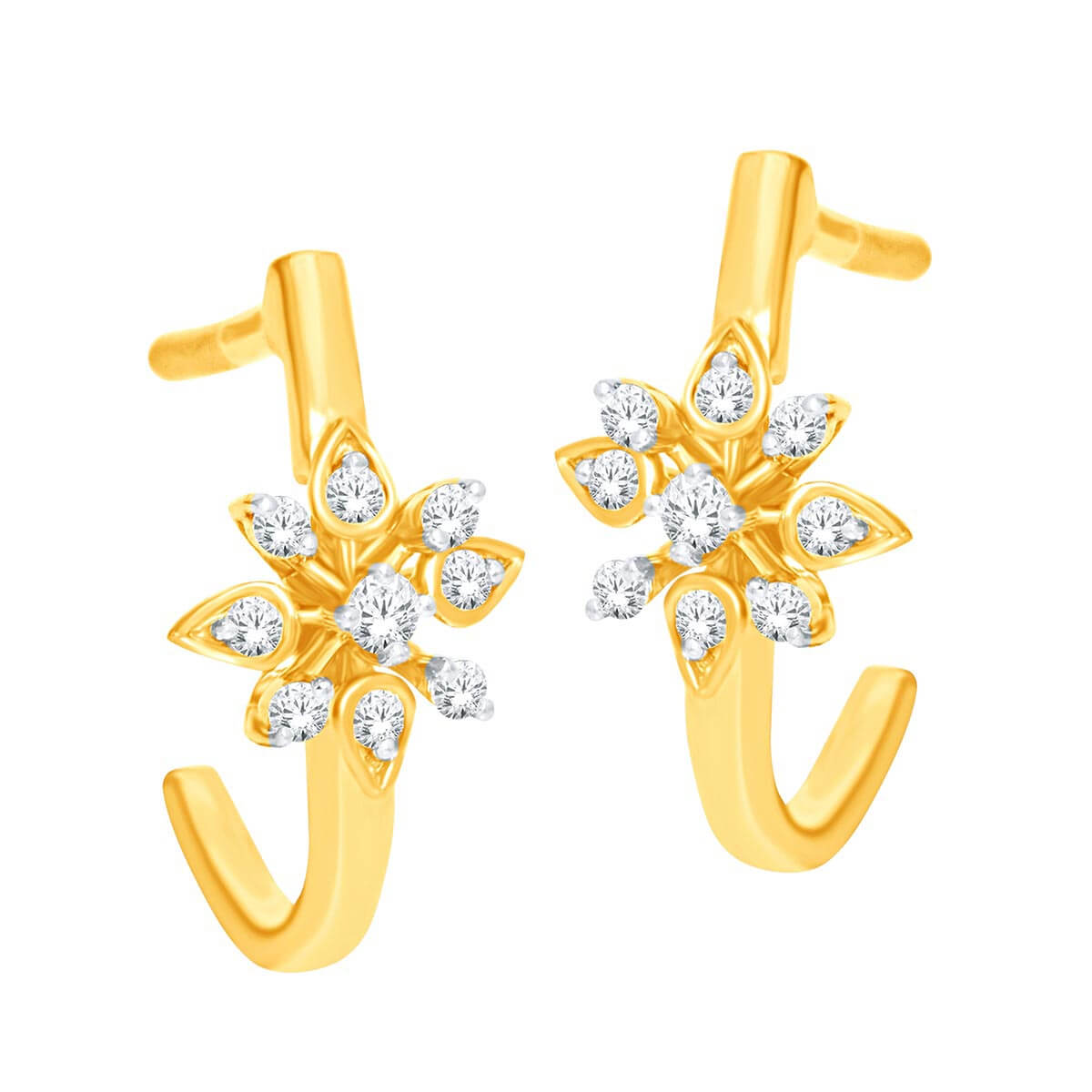 Sirat Diamond Earring with Free Gold Coin