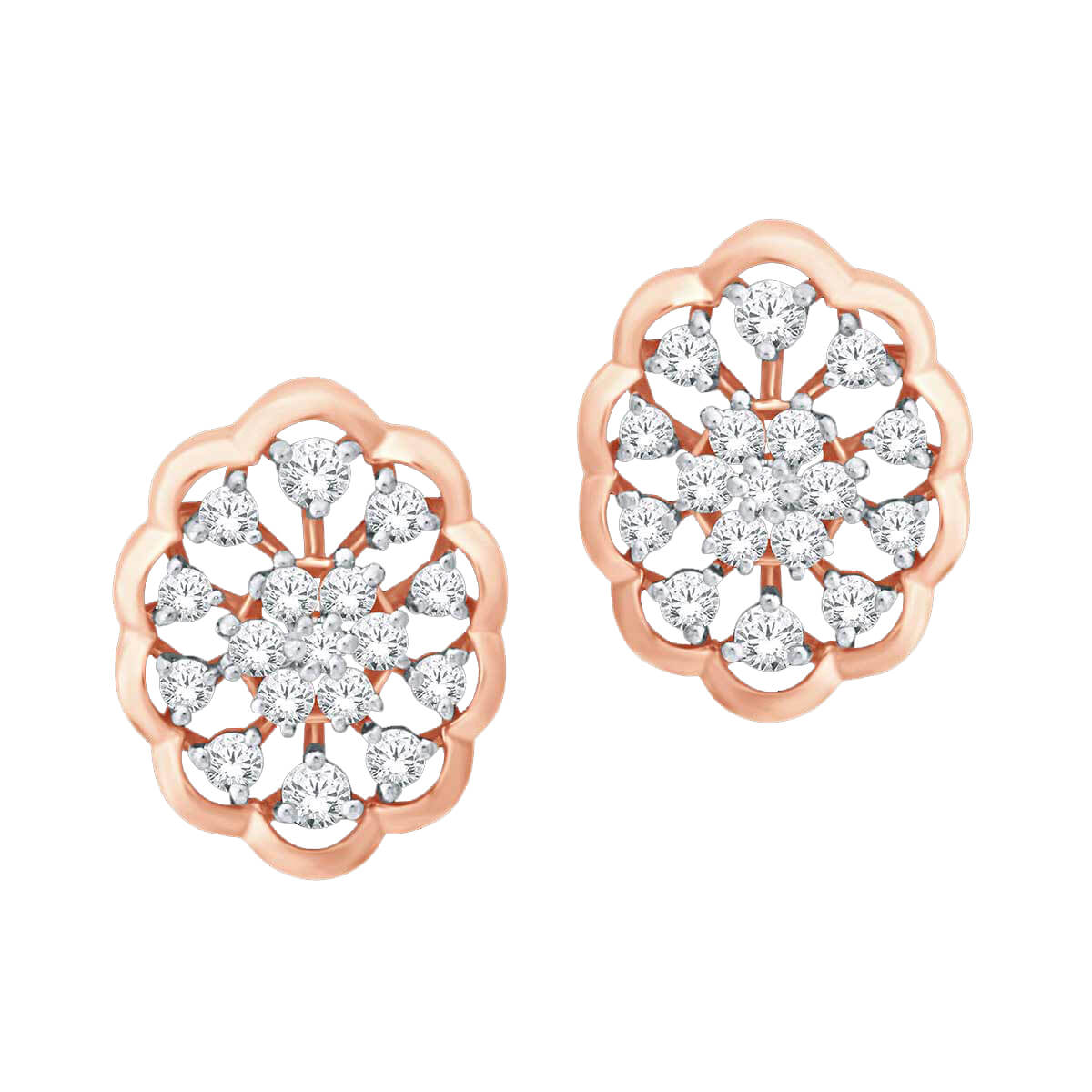 Mishaka Diamond Earring with Free Gold Coin