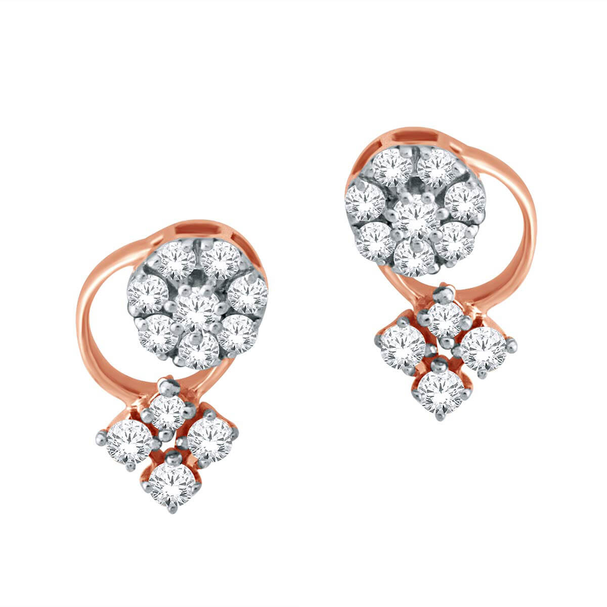 Tamra Diamond Earring with Free Gold Coin