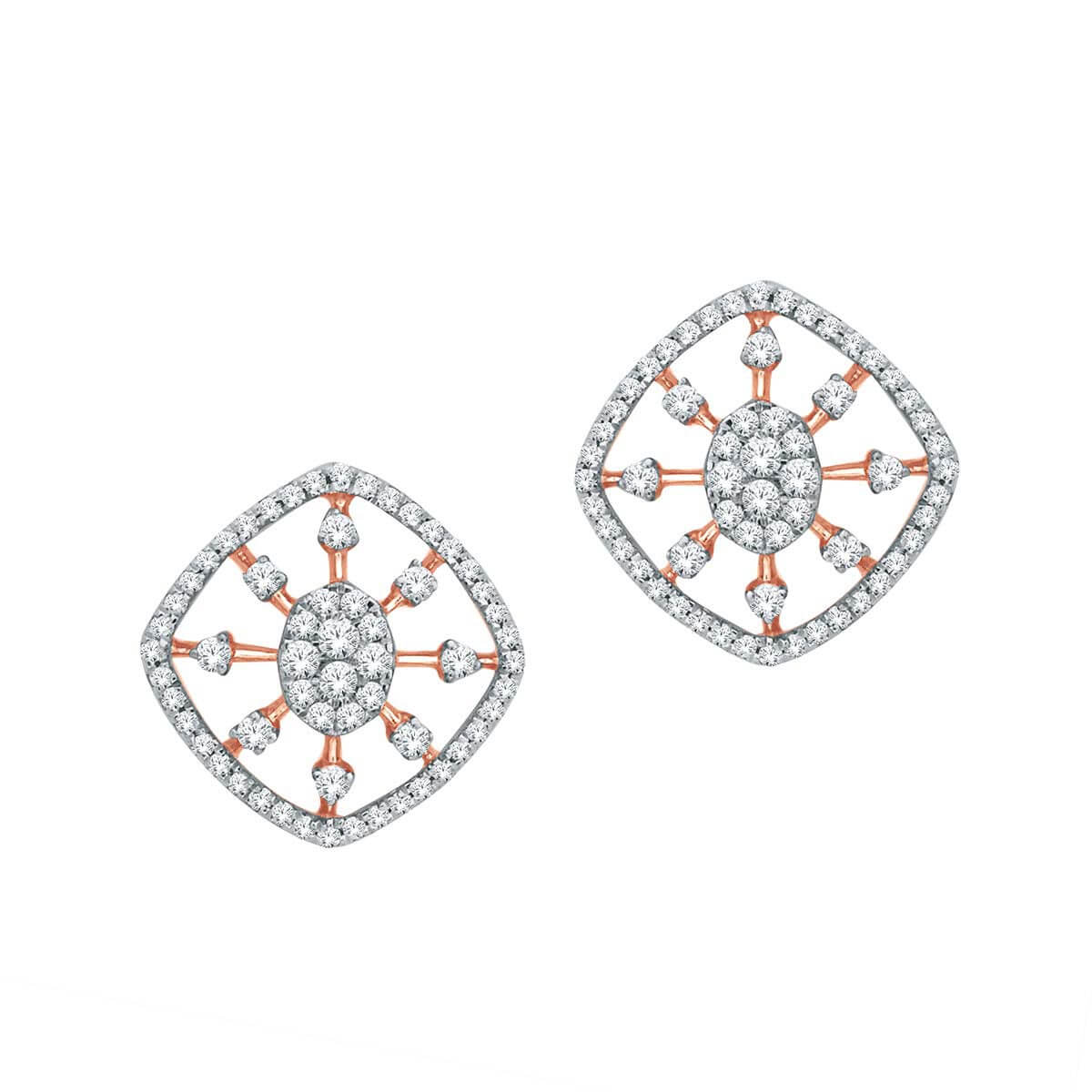 Anvi Diamond Earring with Free Gold Coin