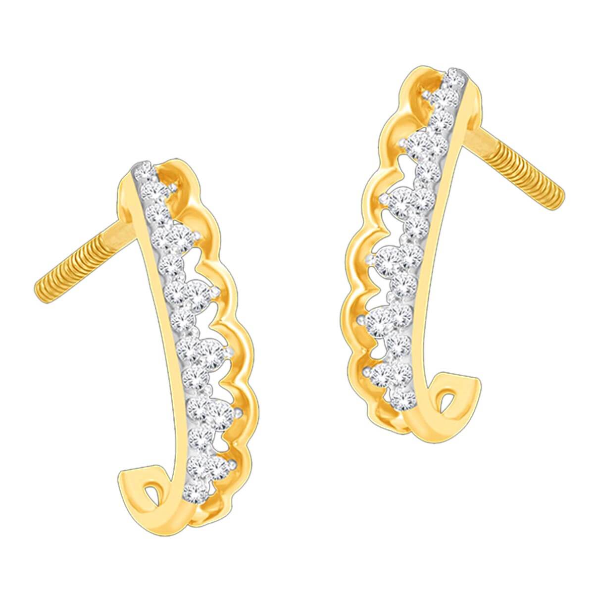 Miyara Diamond Earring with Free Gold Coin