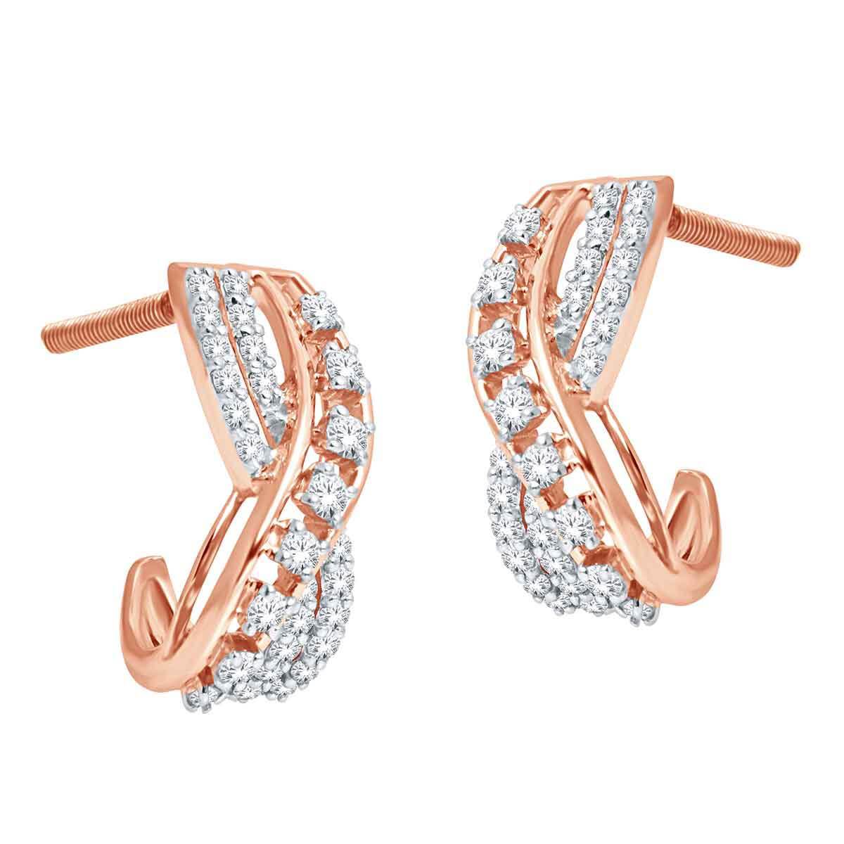 Alice Diamond Earring with Free Gold Coin