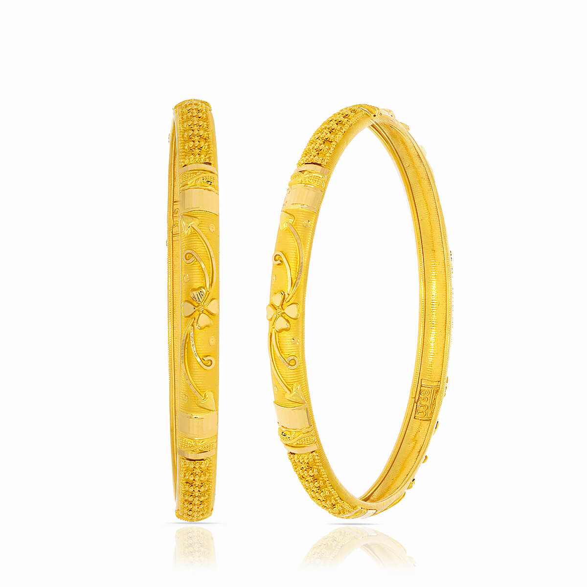 Gold Bangle with Free Gold Coin