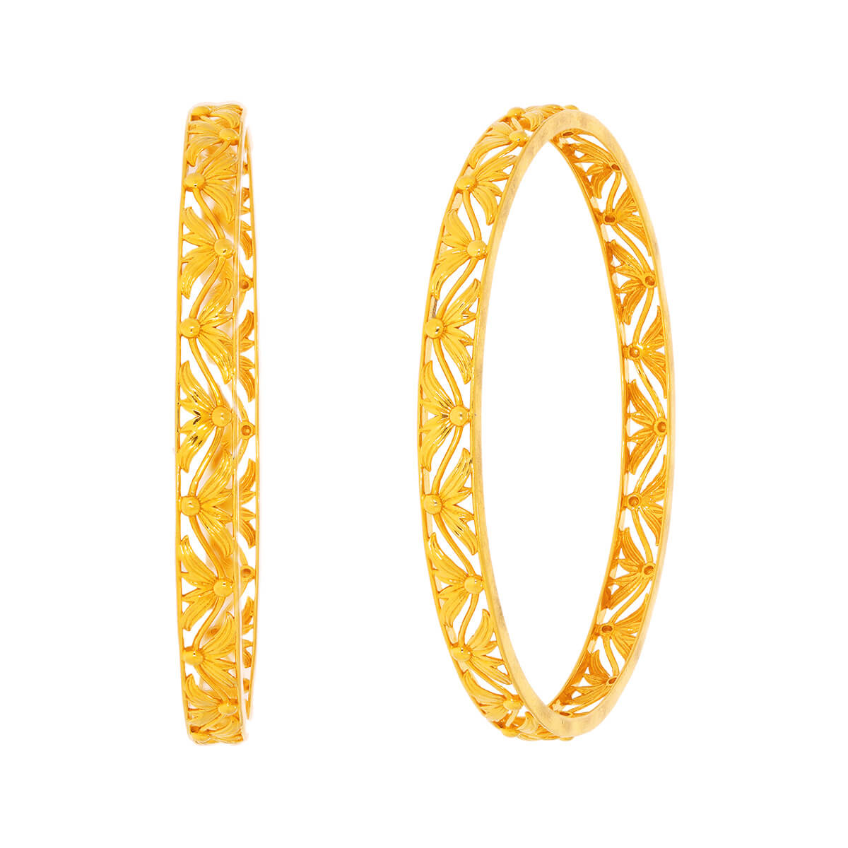 Hethvi Gold Bangle