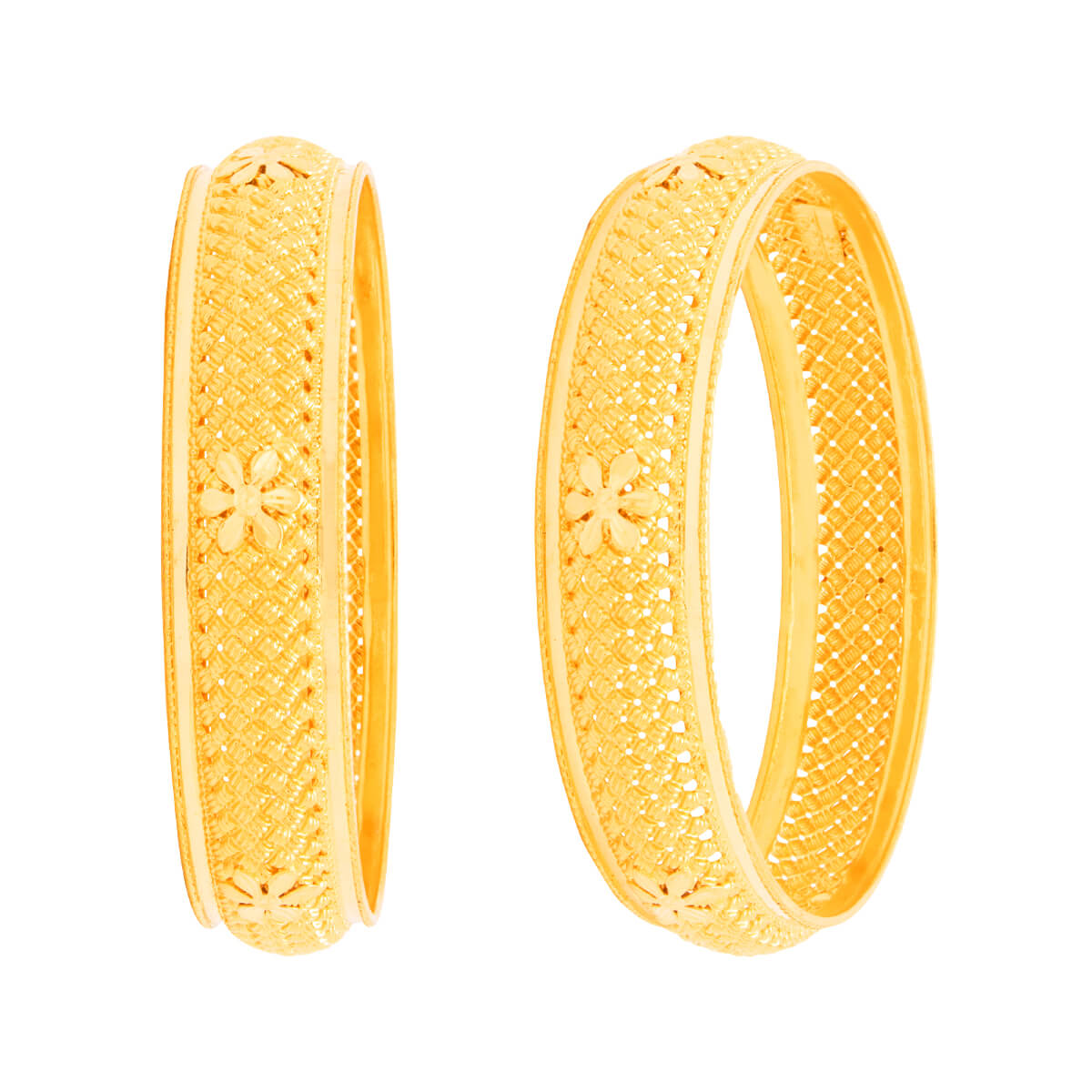 Kisha Gold Bangle with Free Gold Coin