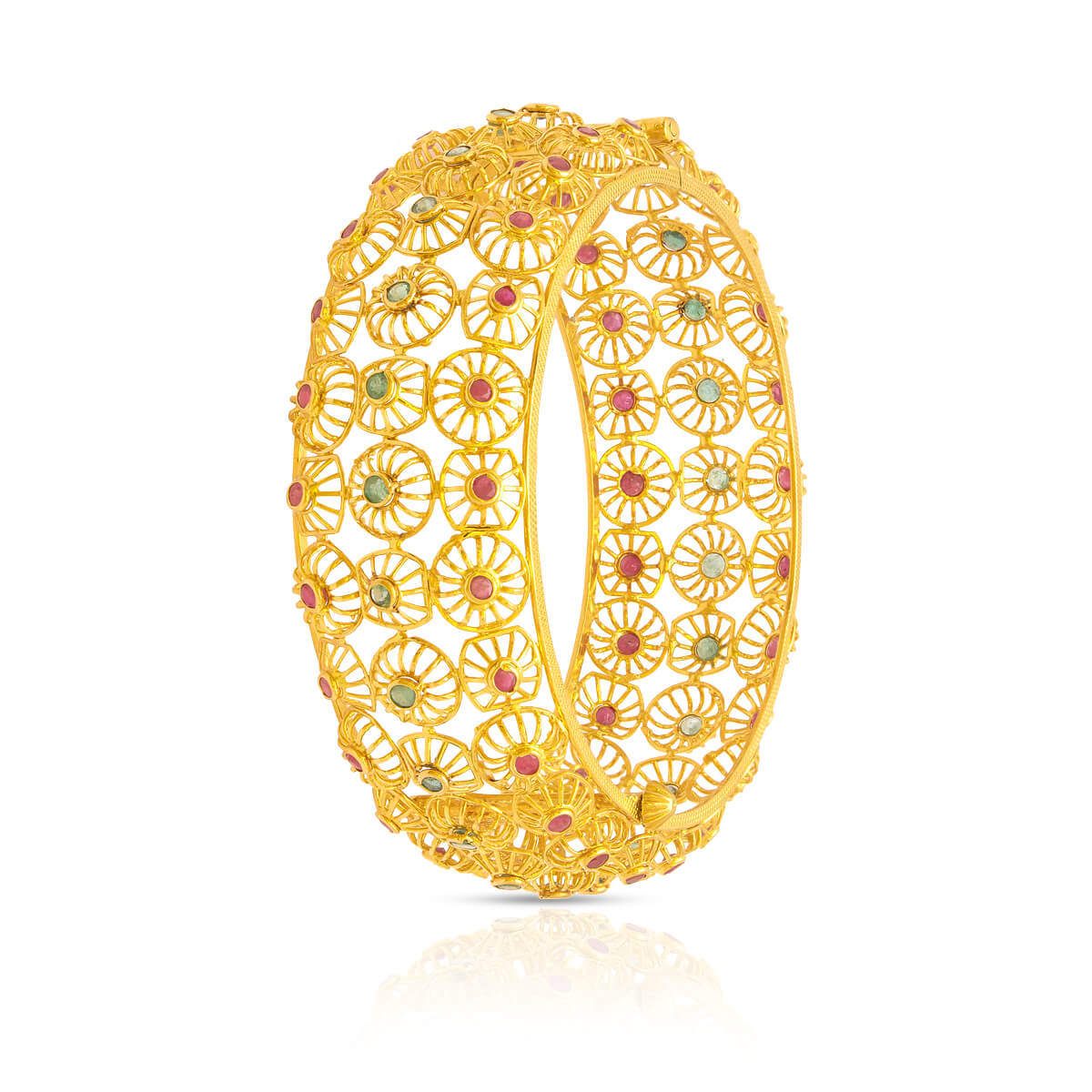 Gold Bangle with Free Gold Coin