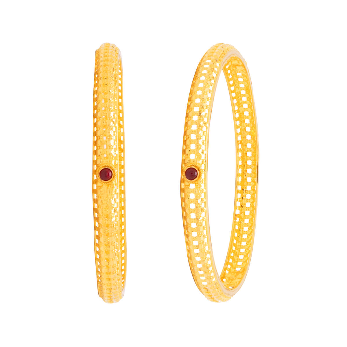 Kanika Gold Bangle with Free Gold Coin