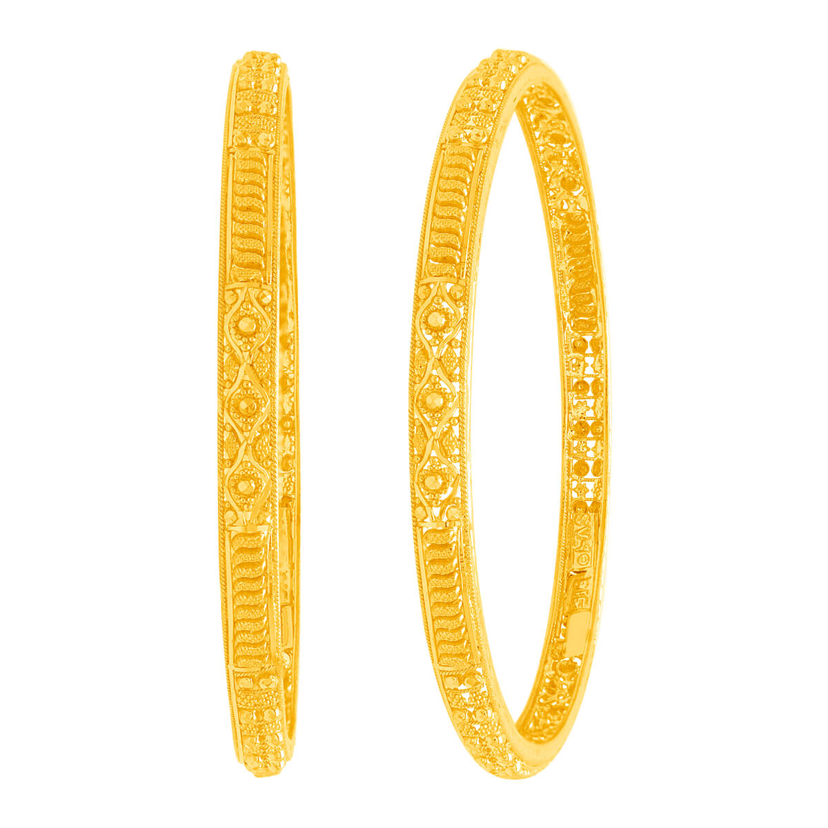 Ashrita Gold Bangle with Free Gold Coin