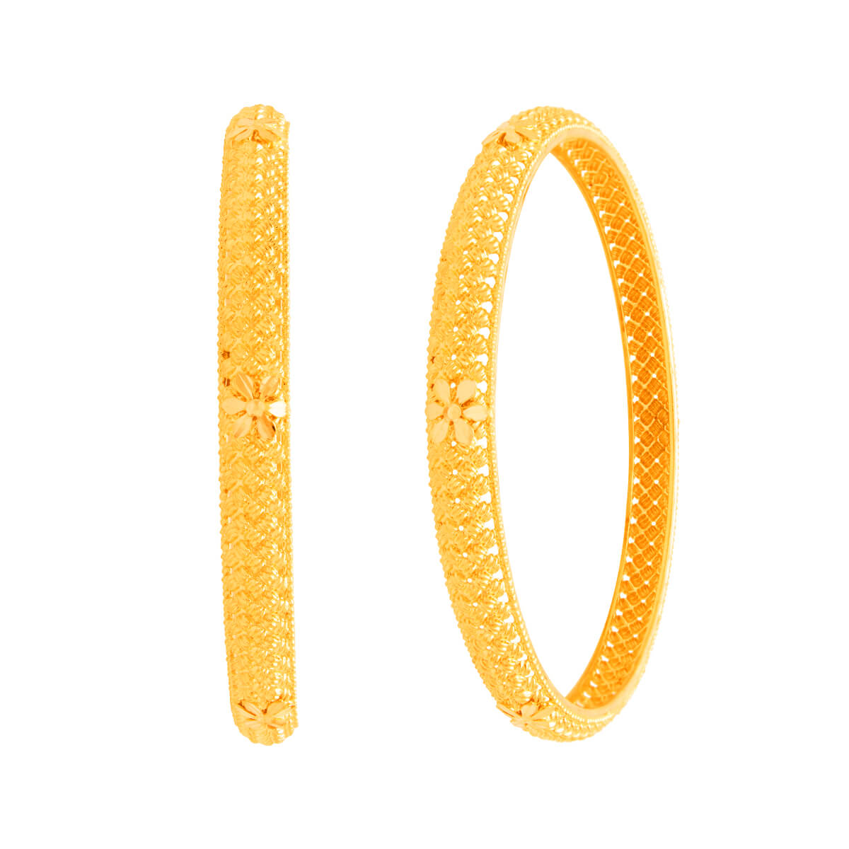 Yugala Gold Bangle