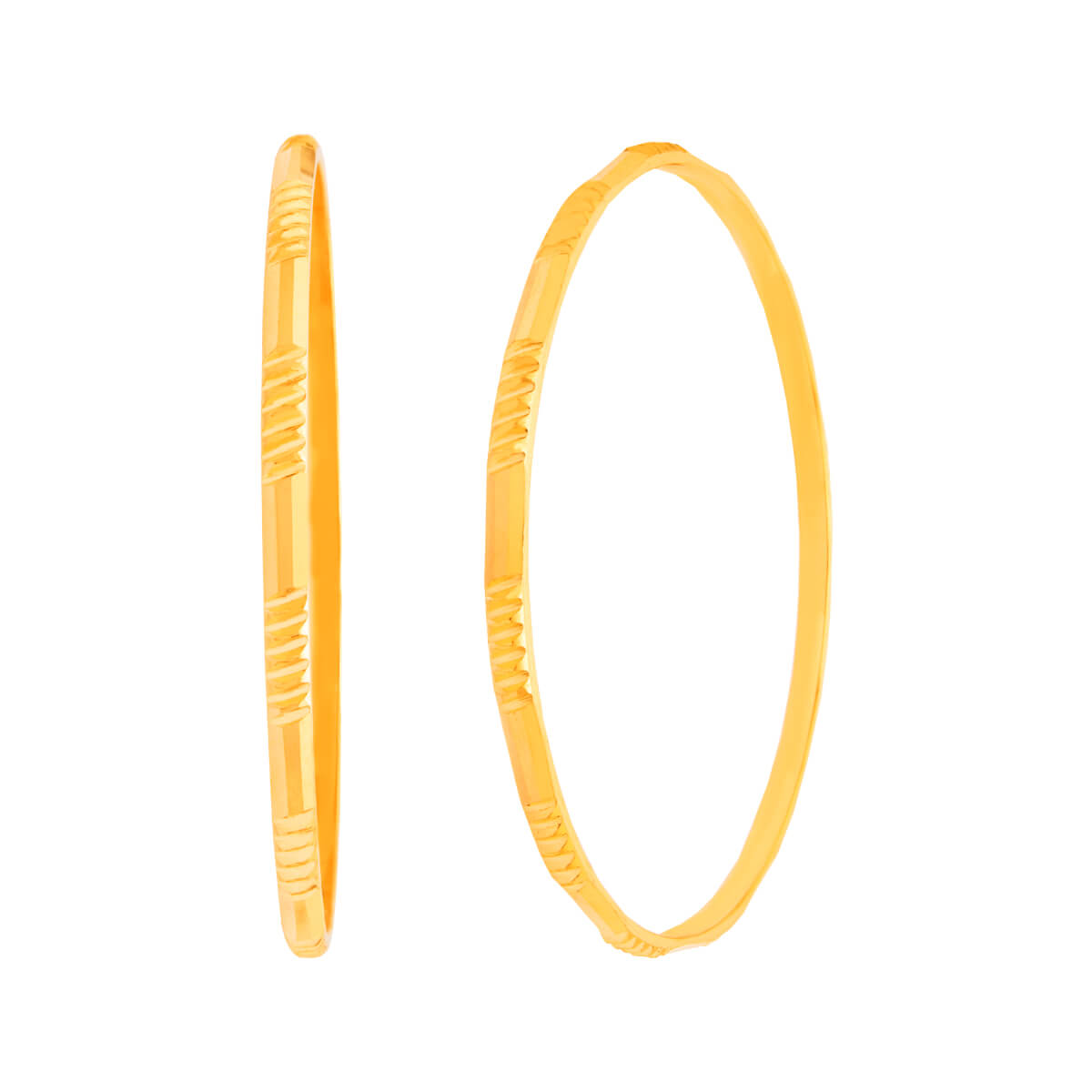 Lekha Gold Bangle with Free Gold Coin