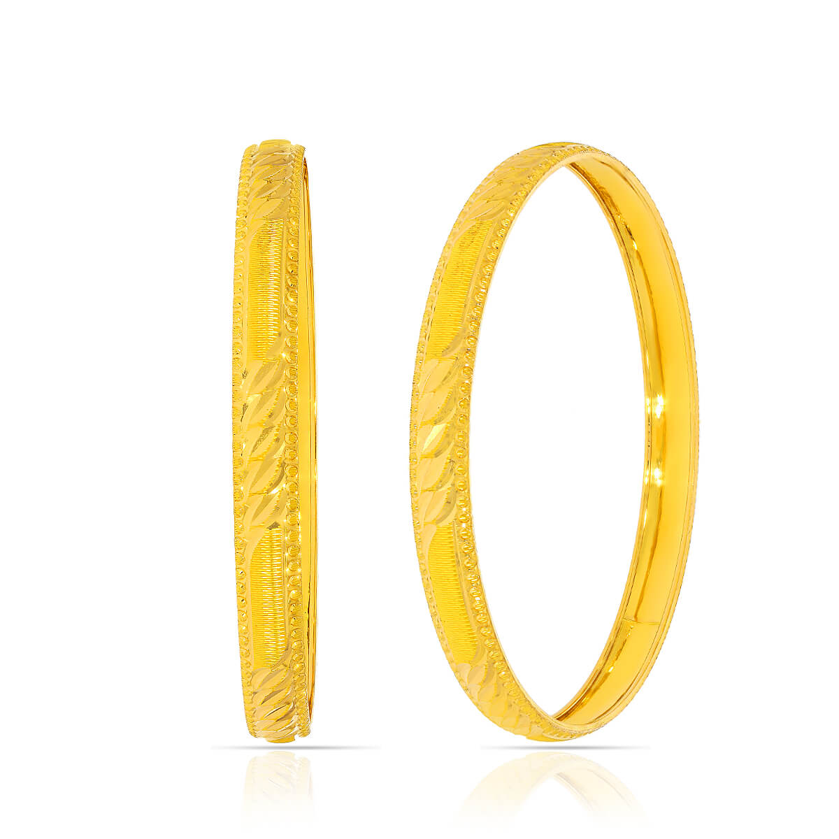 Gold Bangle with Free Gold Coin