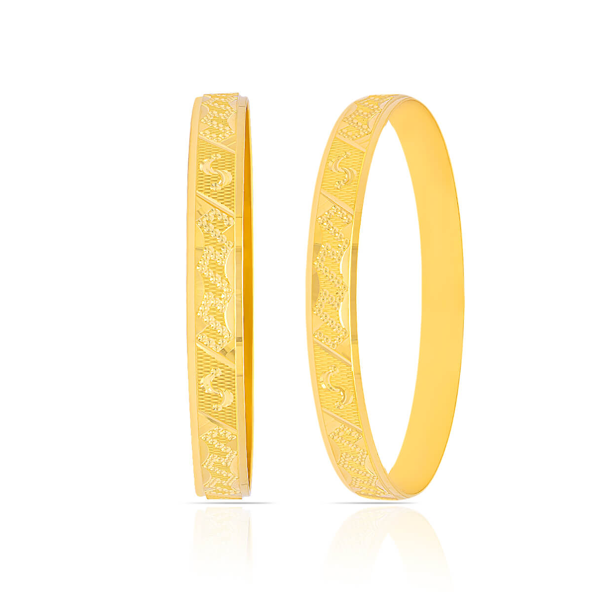 Gold Bangle with Free Gold Coin