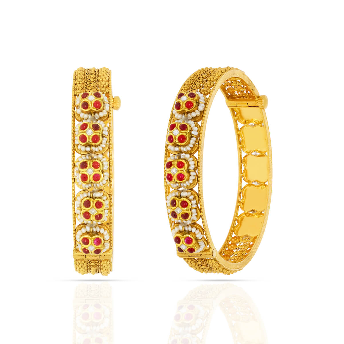 Gold Bangle with Free Gold Coin