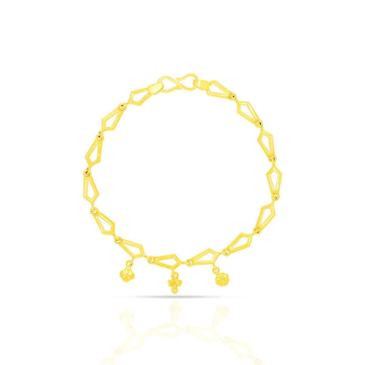 Shine Charm Gold Bracelet with Free Gold Coin