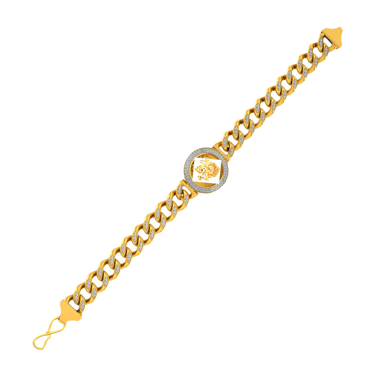 Gold Bracelet with Free Gold Coin