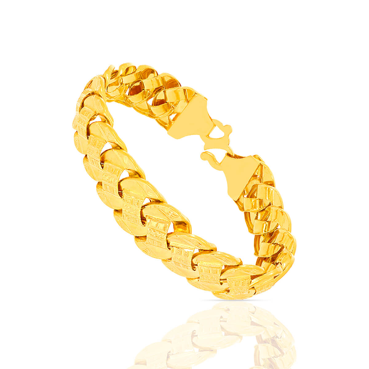 Gold Bracelet with Free Gold Coin