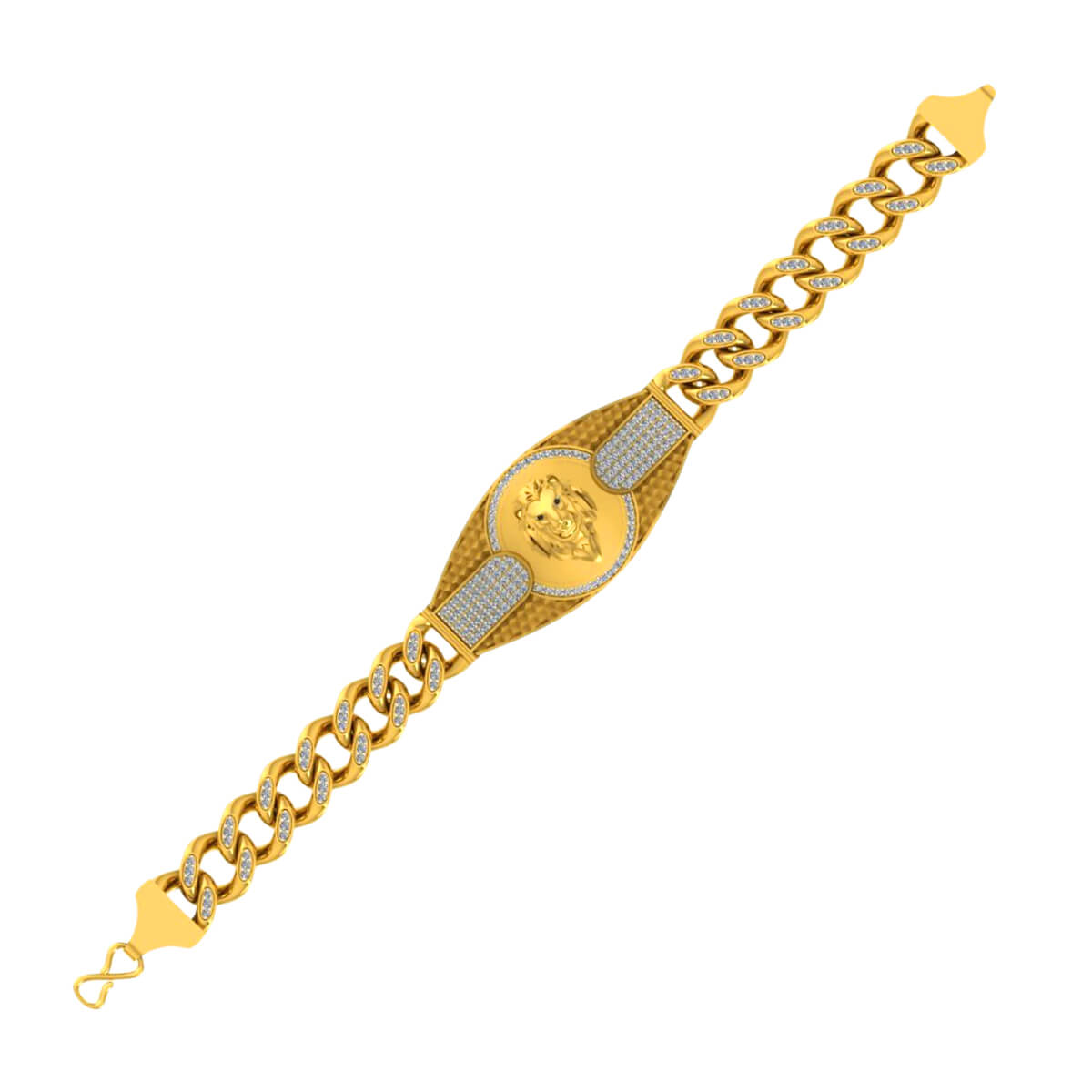 Gold Bracelet with Free Gold Coin