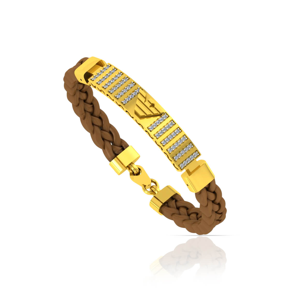 Gold Bracelet with Free Gold Coin