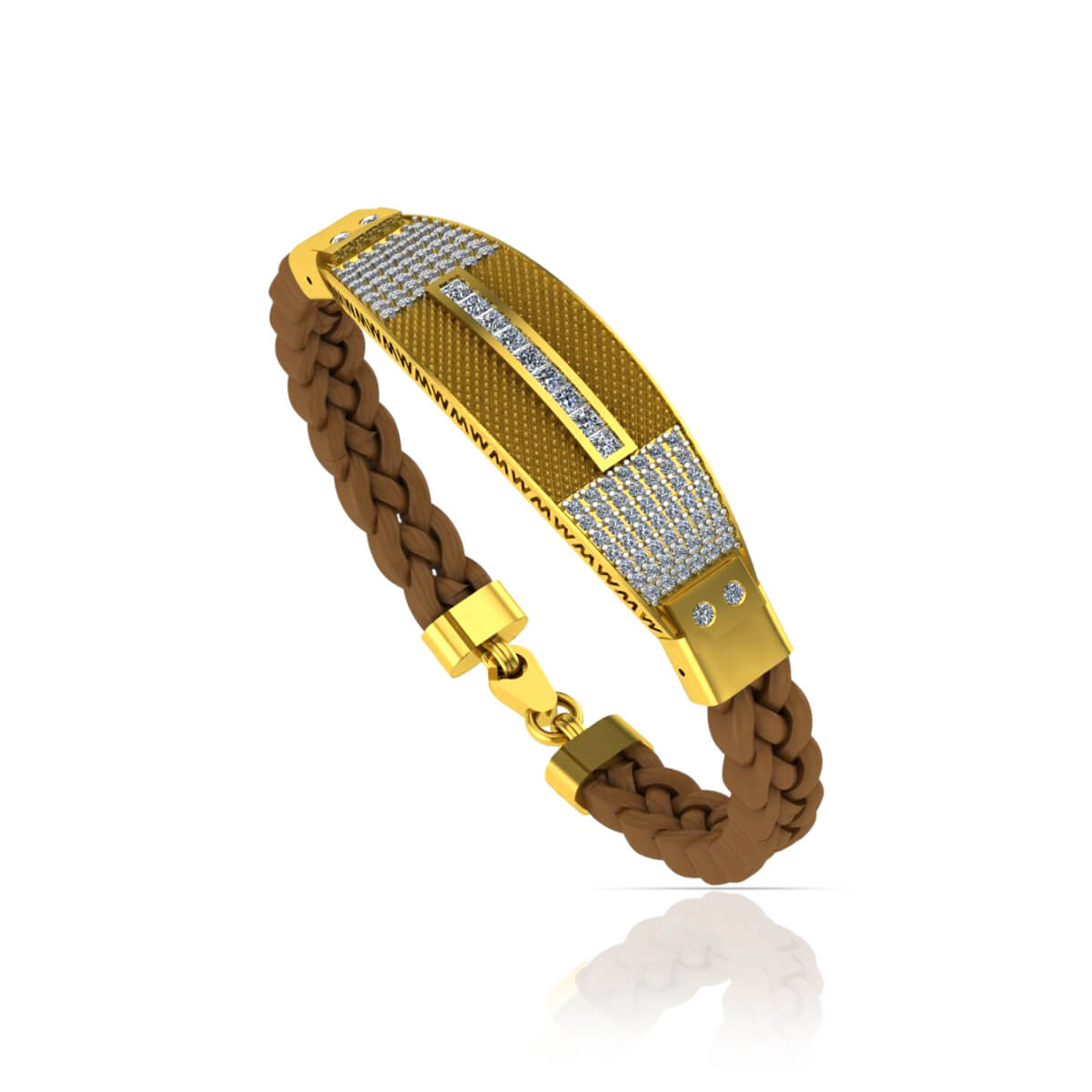 Gold Bracelet with Free Gold Coin