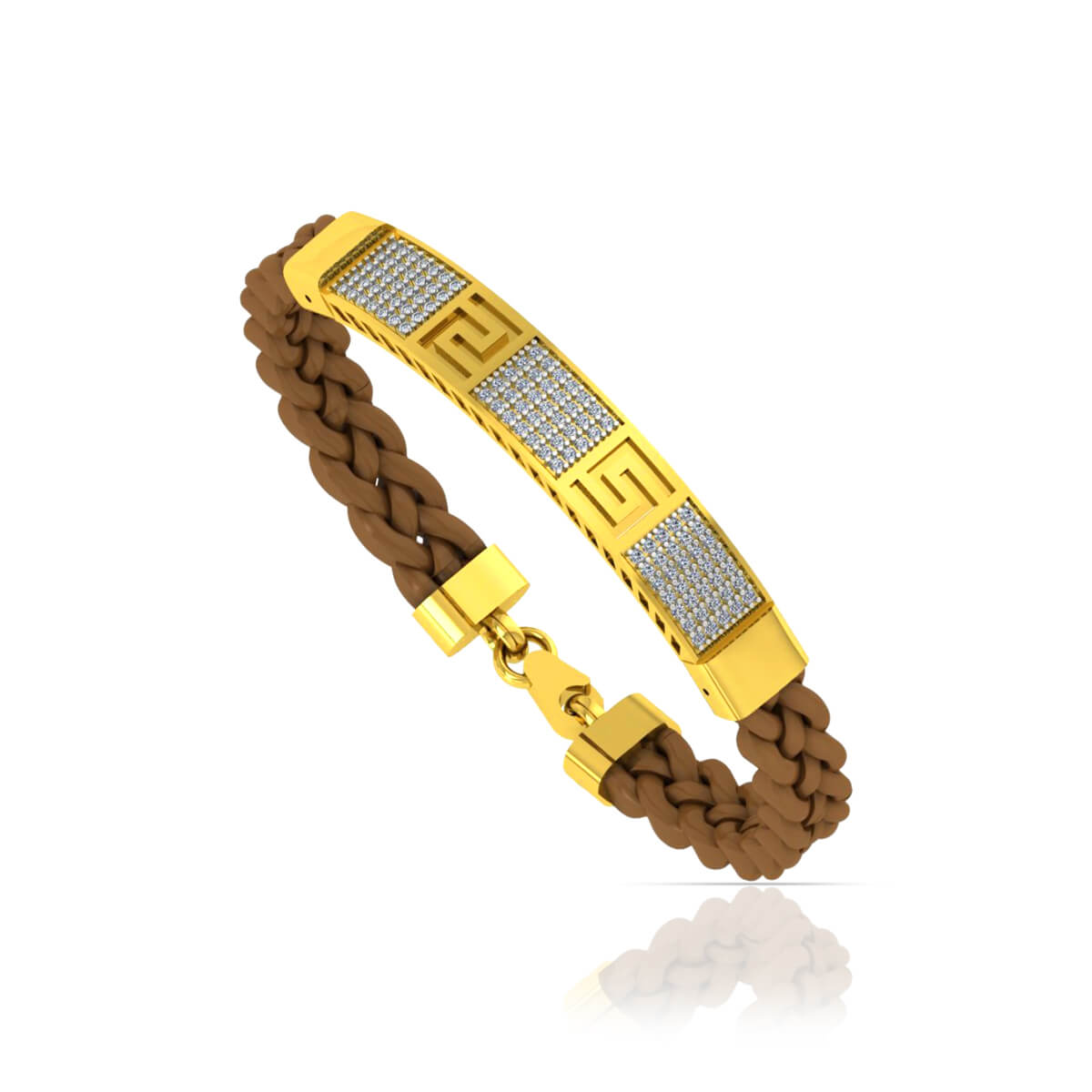 Gold Bracelet with Free Gold Coin