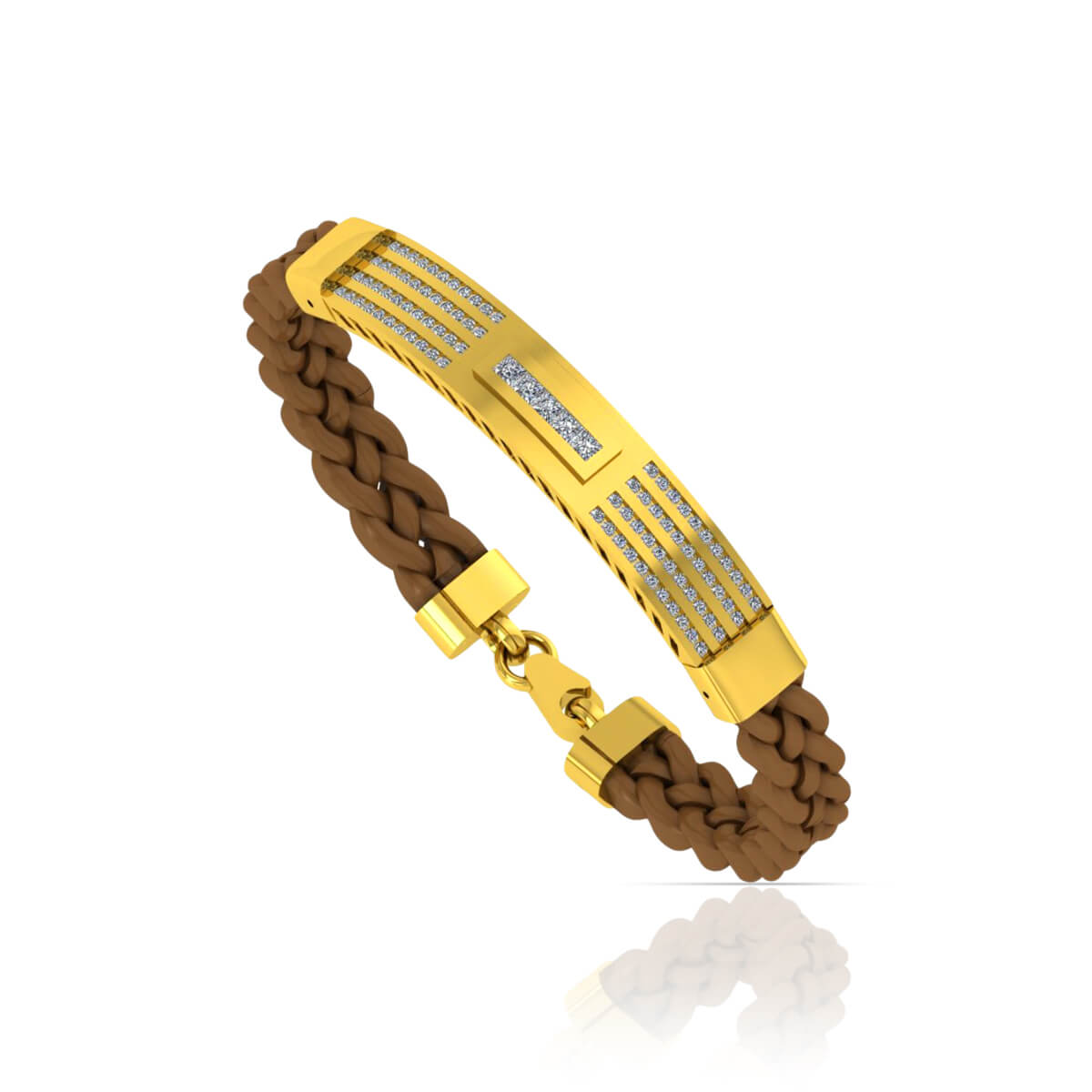 Gold Bracelet with Free Gold Coin