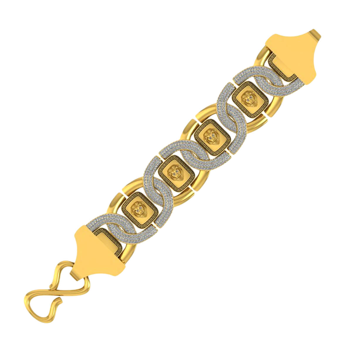 Gold Bracelet with Free Gold Coin