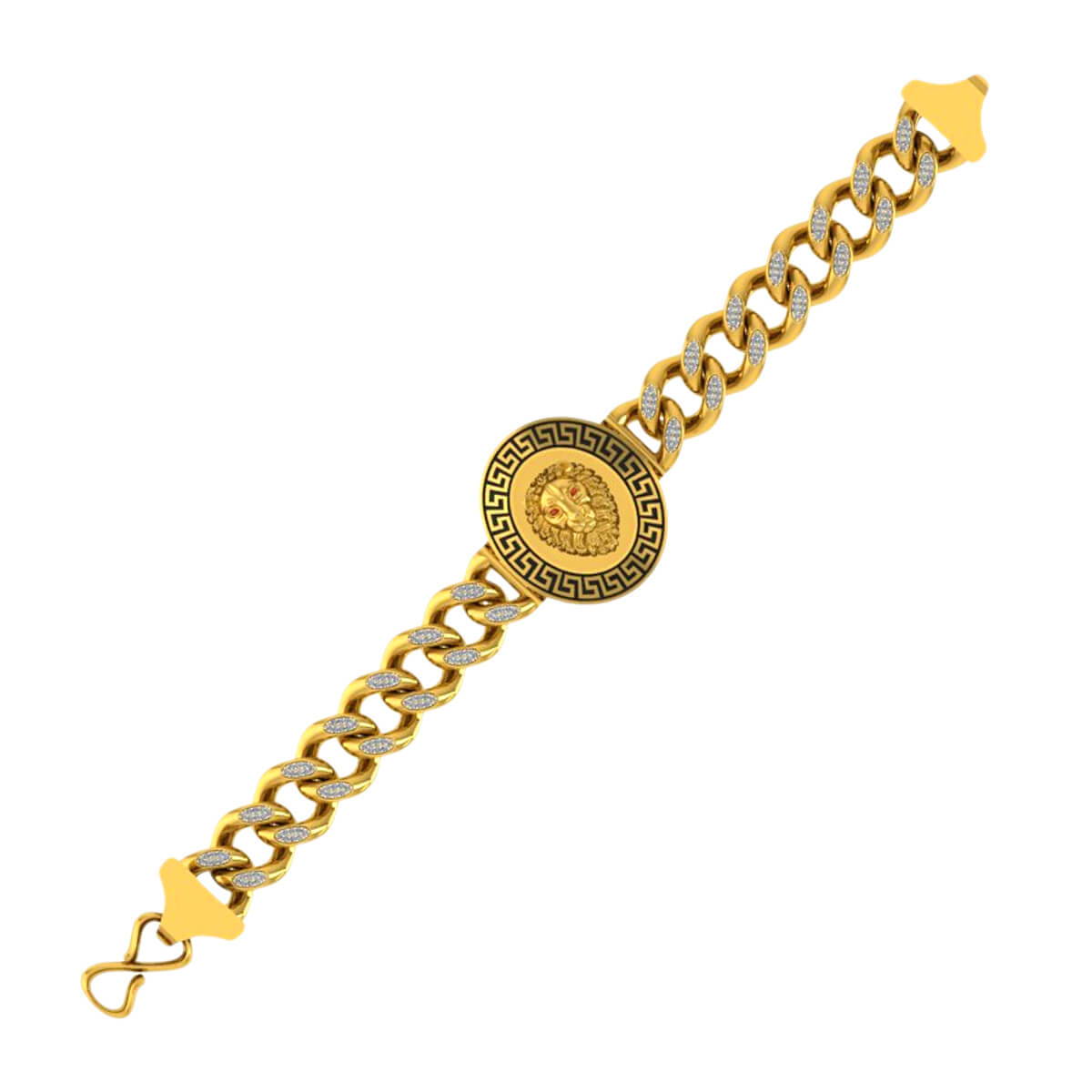 Gold Bracelet with Free Gold Coin