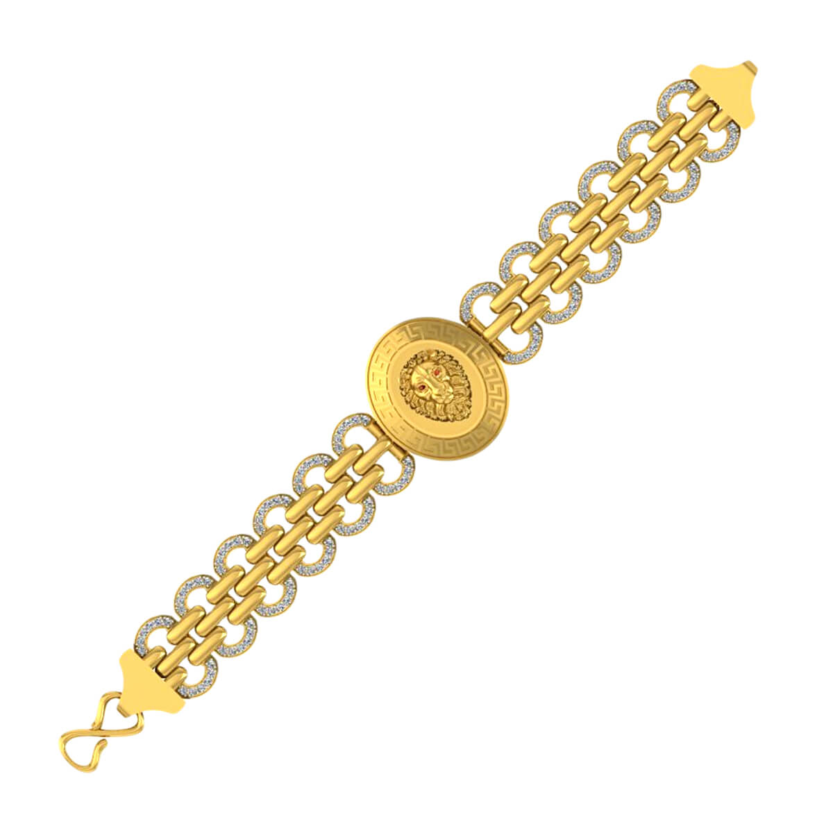 Gold Bracelet with Free Gold Coin