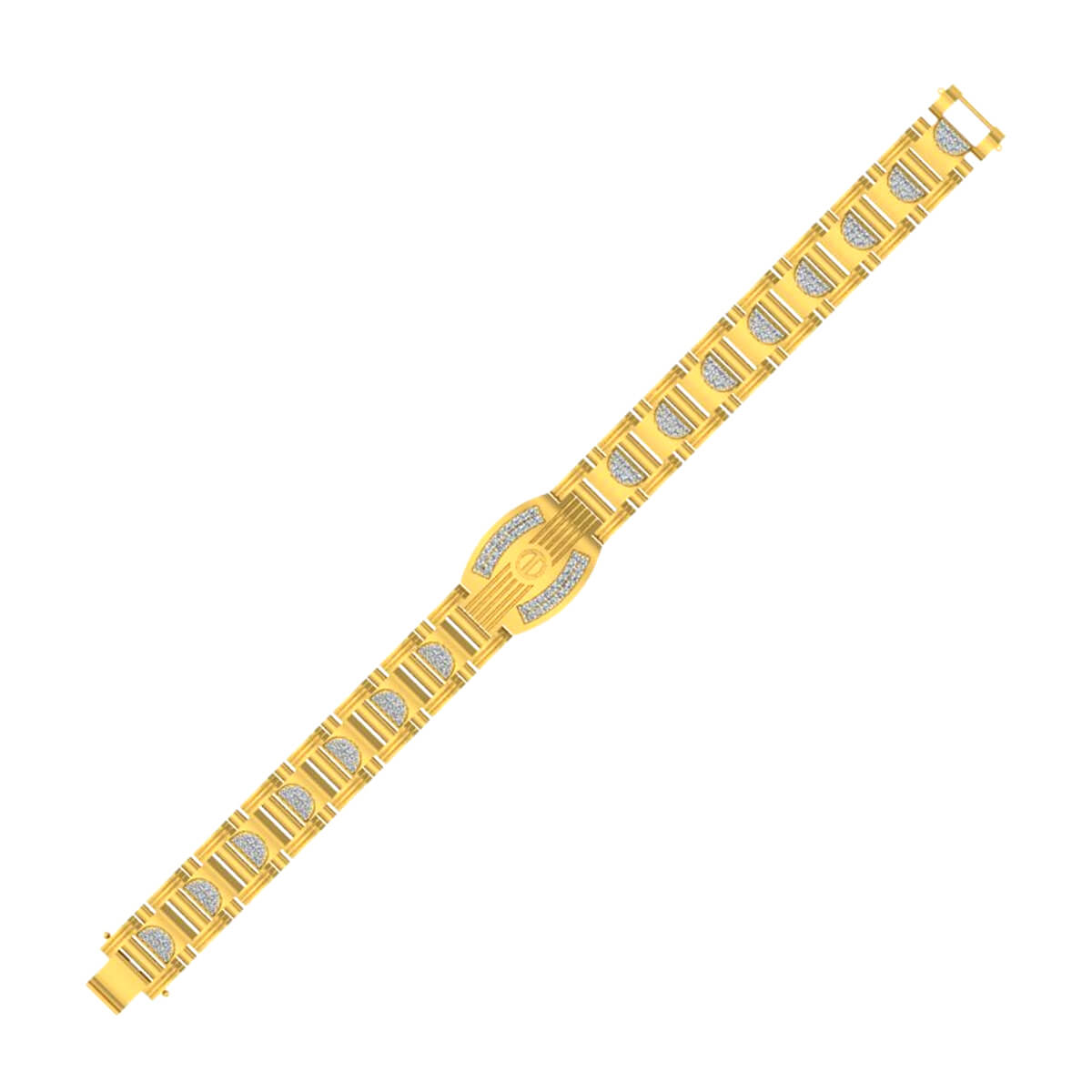 Gold Bracelet with Free Gold Coin