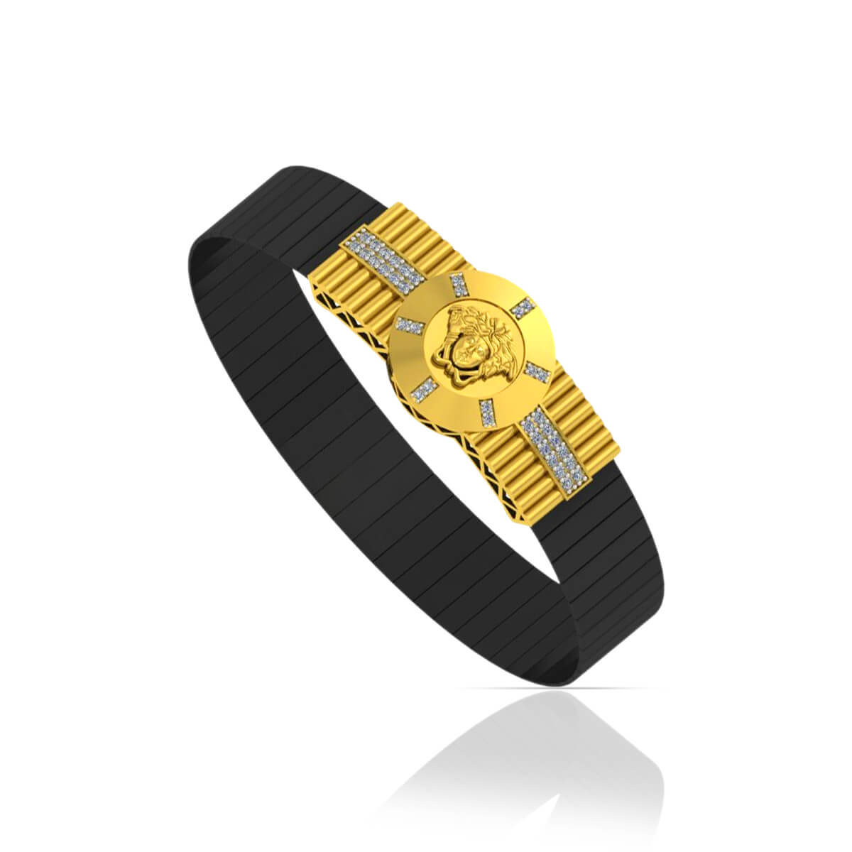 Gold Bracelet with Free Gold Coin