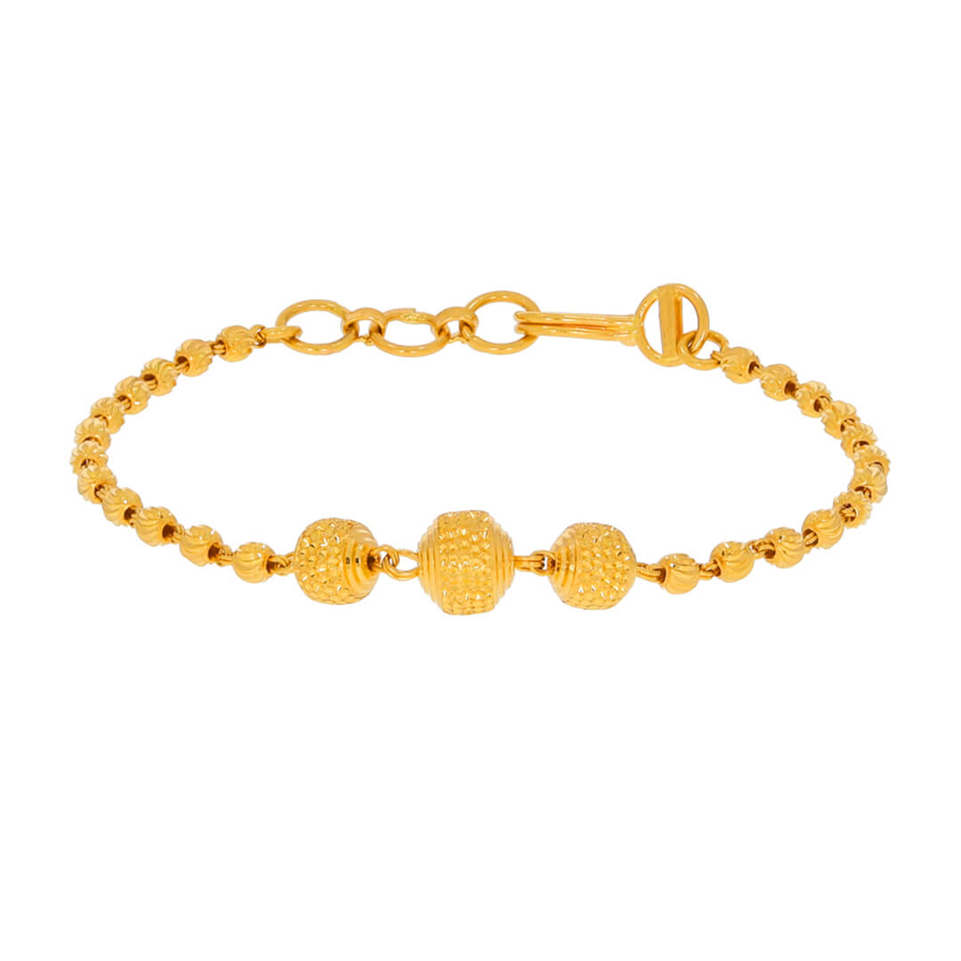 Charming Gold Bracelet with Free Gold Coin