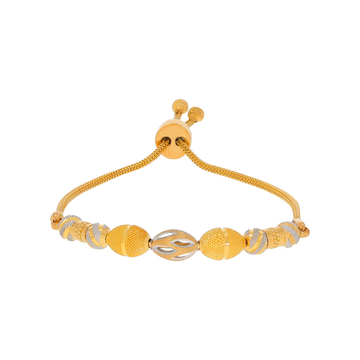 Charming Gold Bracelet with Free Gold Coin