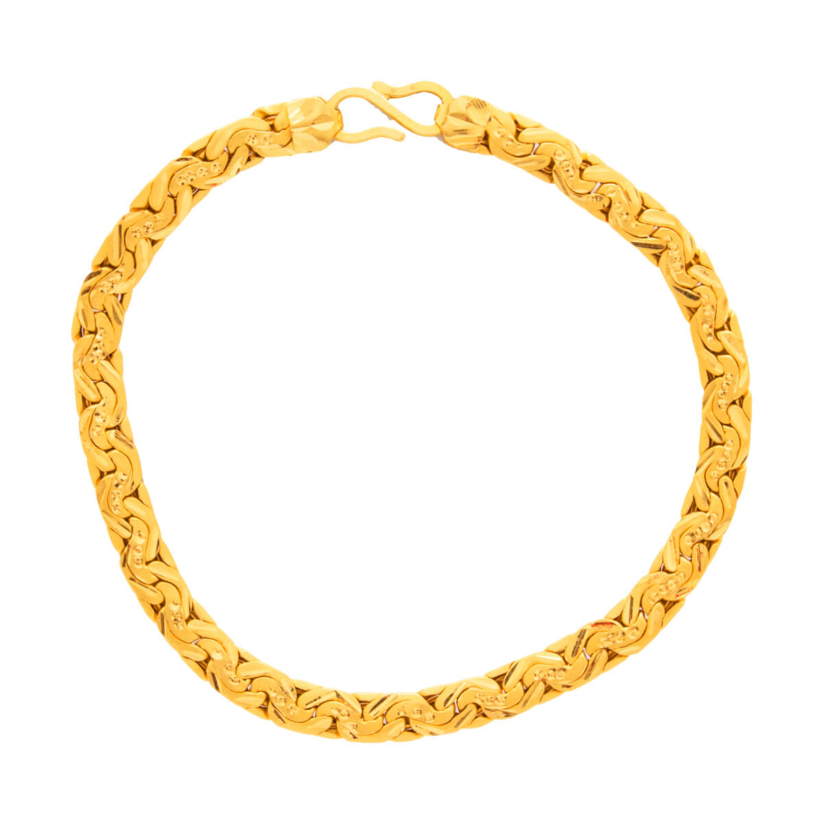 Aadhish Gold Bracelet with Free Gold Coin