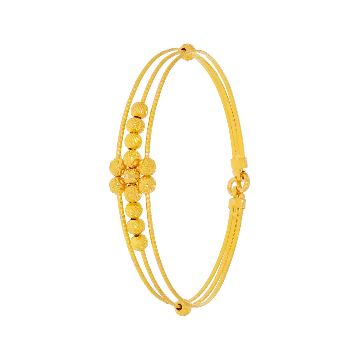 Jazzy Blossom Gold Bracelet