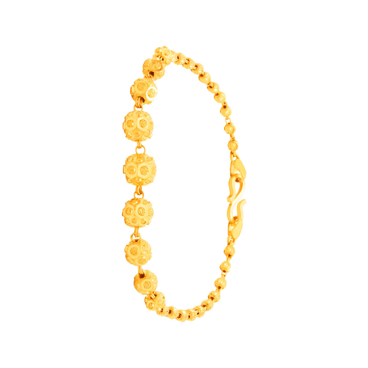 Kieran Gold Bracelet with Free Gold Coin